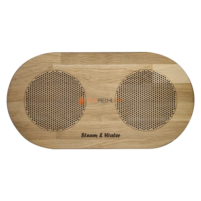 Комплект акустической системы встраиваемый SW 1 Black ECO Wood, двойной Овал (две колонки)