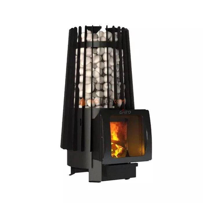 Дровяная печь для бани Grill’D Cometa 180 Vega Short Window Max