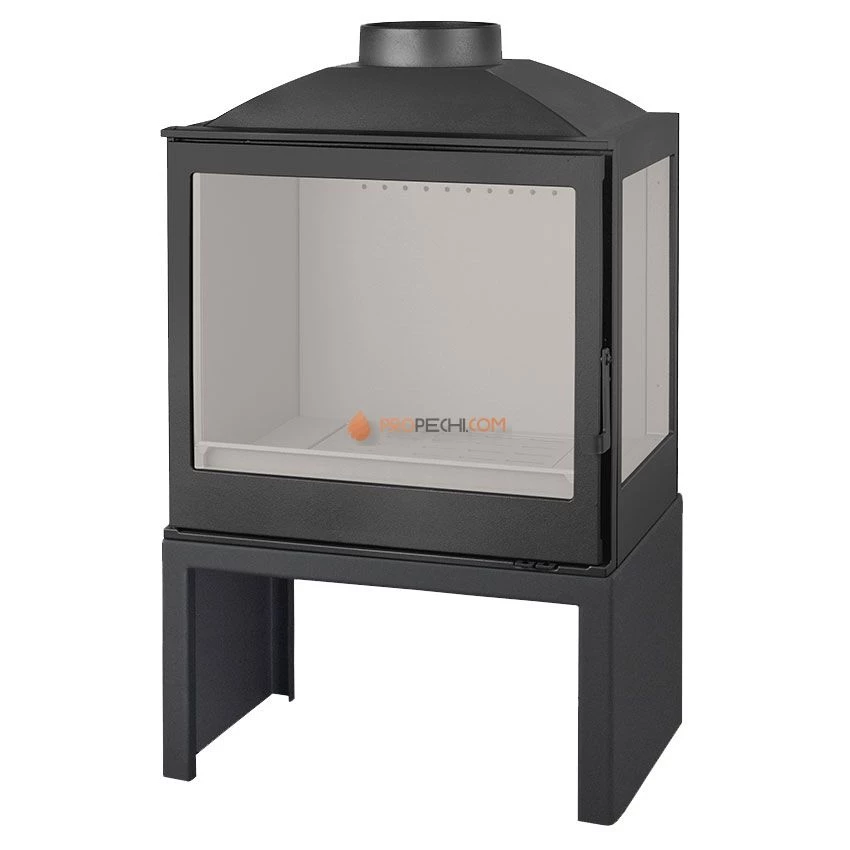 Печь-камин Liseo Castiron LCI 5 GFR Stove, стекло справа