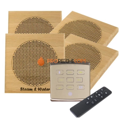 Комплект акустической системы SW 4 Gold ECO Wood, квадрат (Встраиваемый)
