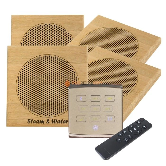 Комплект акустической системы SW 4 Gold ECO Wood, квадрат (Встраиваемый)