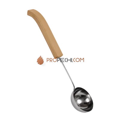 Черпак SAWO 453-MD (из нержавейки с деревянной ручкой, кедр, 237мл)