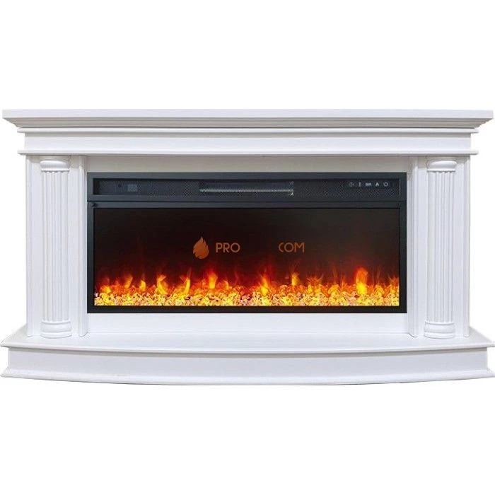 Каминокомплект Royal Flame Rome - Белый с очагом Vision 42 LED