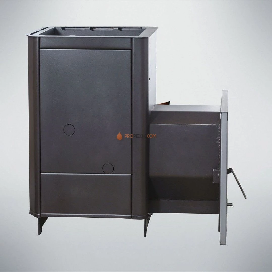 Печь банная Варвара Паленица, удлиненная топка