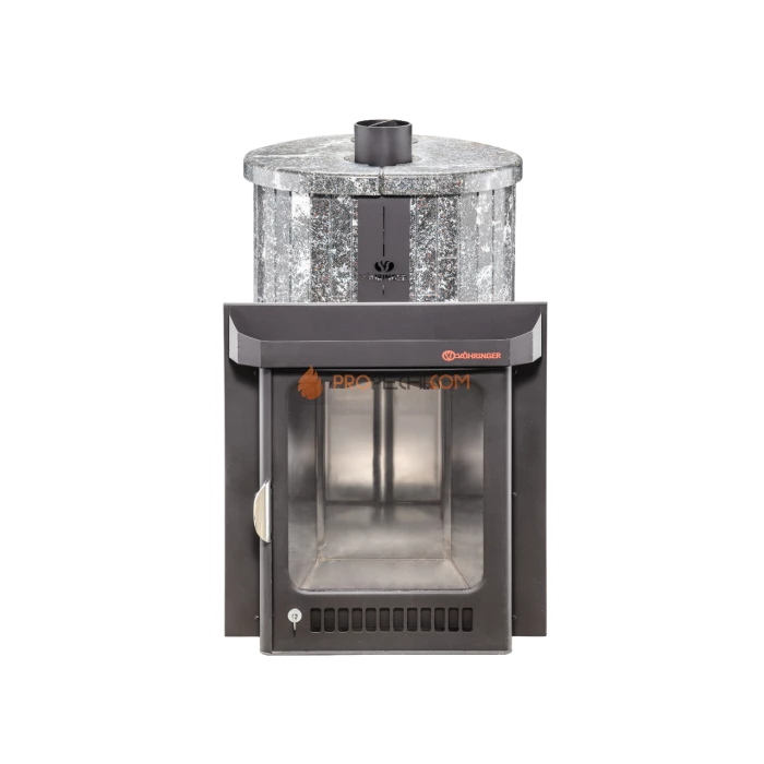 Дровяная печь для бани Ферингер Макси До 38 м³ - Амфиболит наборный