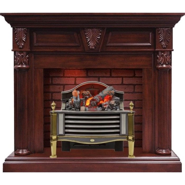 Каминокомплект Dimplex Sheffield - Темная вишня с очагом Rothesay