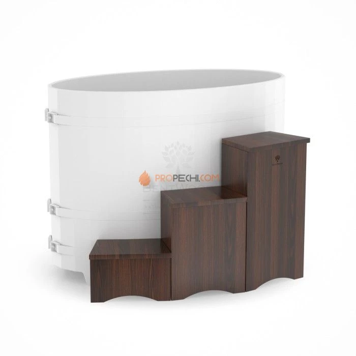 Подиум 2 из мореного дуба для купели