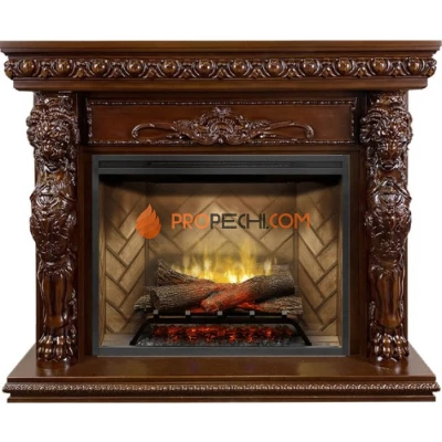 Каминокомплект Dimplex Windsor - Темный дуб с очагом Revillusion RBF30