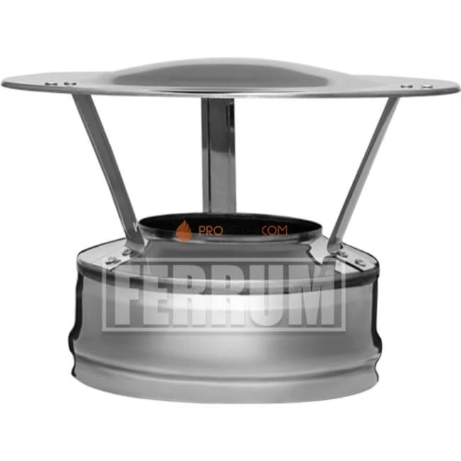 Оголовок ,нержавеющая сталь AISI 430, толщина 0.5 мм, Ø180х280