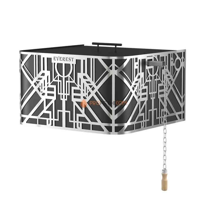 Обливное устройство Эверест BLACK GALAXY INOX 35л