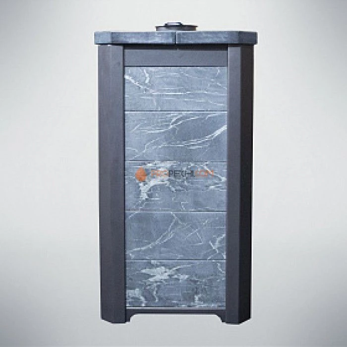 Дровяная печь для бани Варвара Сказка удлиненная