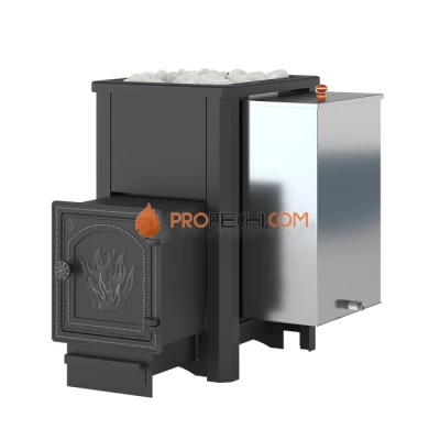 Дровяная печь для бани Везувий Русичъ АКВА 22 (ДТ-4)