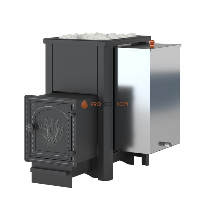 Дровяная печь для бани Везувий Русичъ АКВА 22 (ДТ-4)