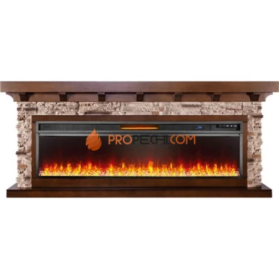 Каминокомплект Royal Flame Chalet 60 - Темный дуб с очагом Vision 60 LED