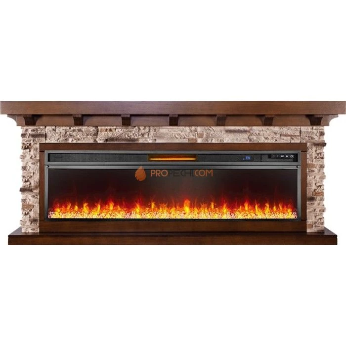 Каминокомплект Royal Flame Chalet 60 - Темный дуб с очагом Vision 60 LED