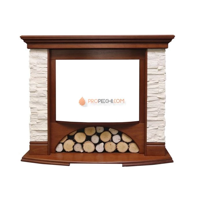 Каминокомплект Royal Flame Village - Орех с очагом Dioramic 25 LED FX