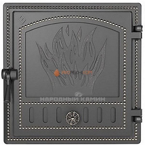 Дверка каминная 281 305x355 мм