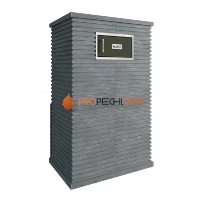 Газовая печь для бани Klover RT 50-RV 310S ( Талькомагнезит Радиатор )