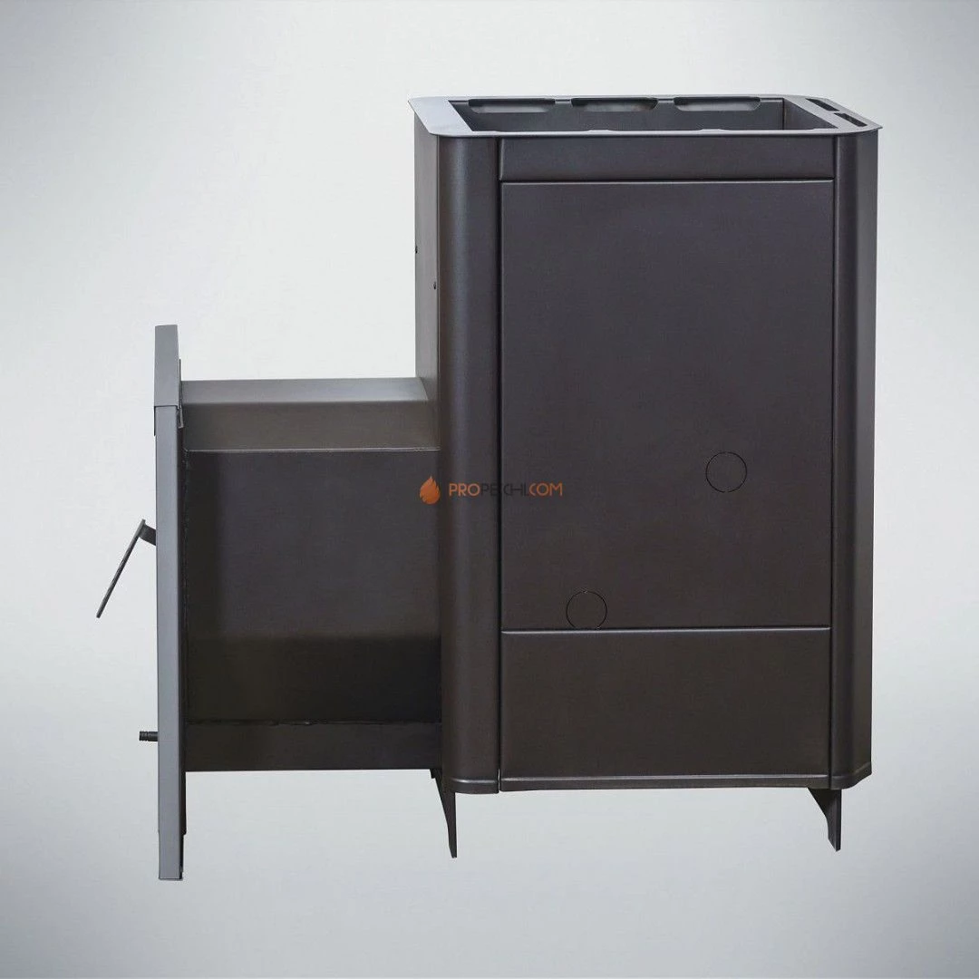 Печь банная Варвара Паленица, удлиненная топка