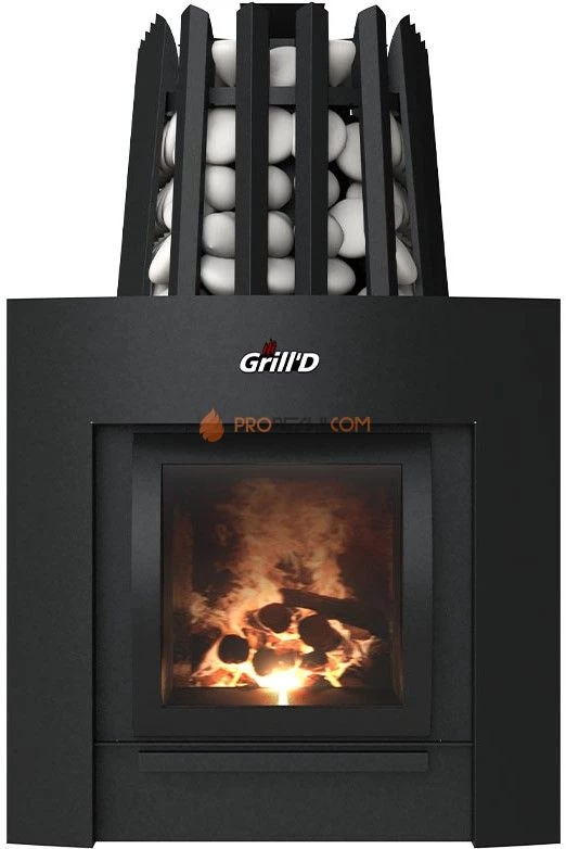 Банная печь Grill'D Cometa Vega 350 Window Max Pro