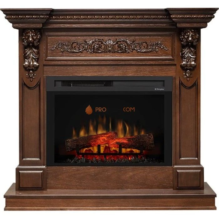 Каминокомплект Dimplex Lancaster - Темный дуб с очагом XHD26L-INT