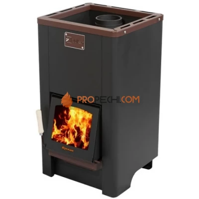 Дровяная печь для бани Вулкан Тааль 14 Стекло