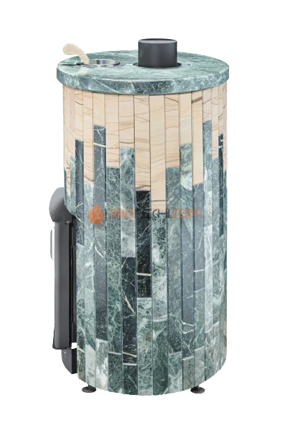 Банная печь Ферингер ПФ Уют-25 Змеевик + "Окаменевшее дерево"