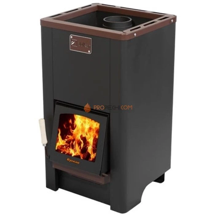 Дровяная печь для бани Вулкан Тааль 14 Стекло