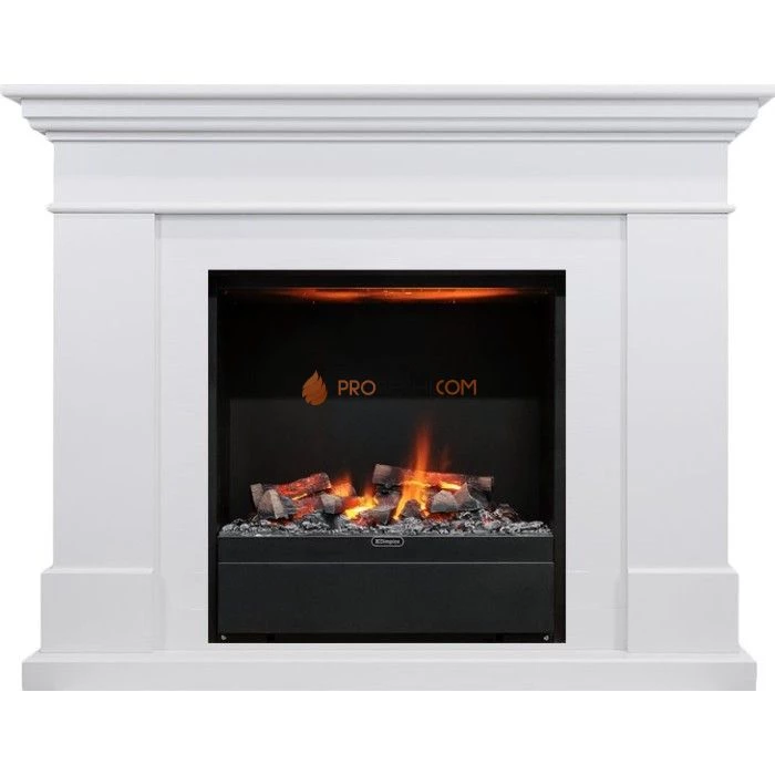 Каминокомплект Dimplex California - Белый с очагом Albany