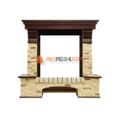 Портал Dimplex Pierre Luxe - Темный дуб / Сланец (Высота 1005мм)