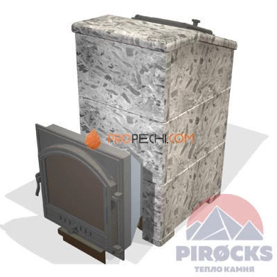 Облицовка Президент 24 Пироксенит Элит без дна