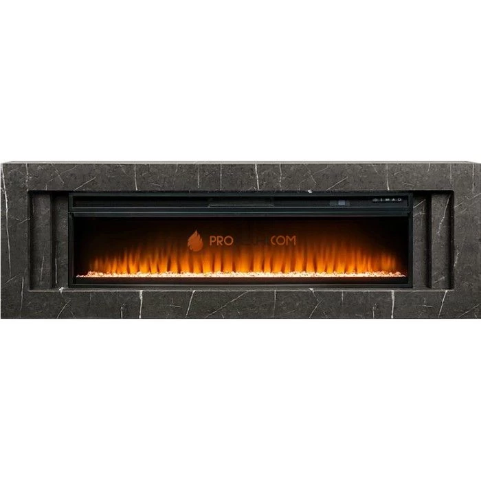 Каминокомплект Royal Flame Line 60 SFT Stone Touch (Разборный) - Серый мрамор с очагом Vision 60 LED