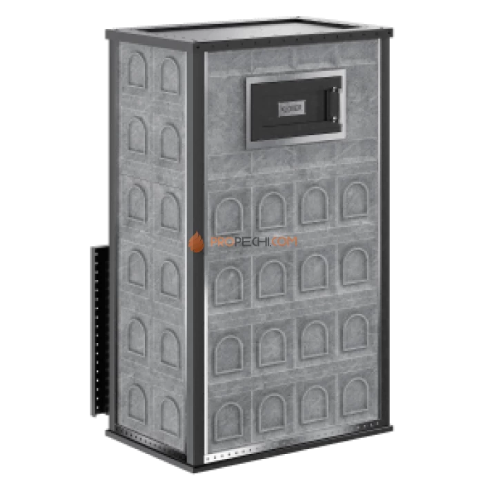 Дровяная печь для бани Klover RT 100-RV ( Талькомагнезит, Design 06 )