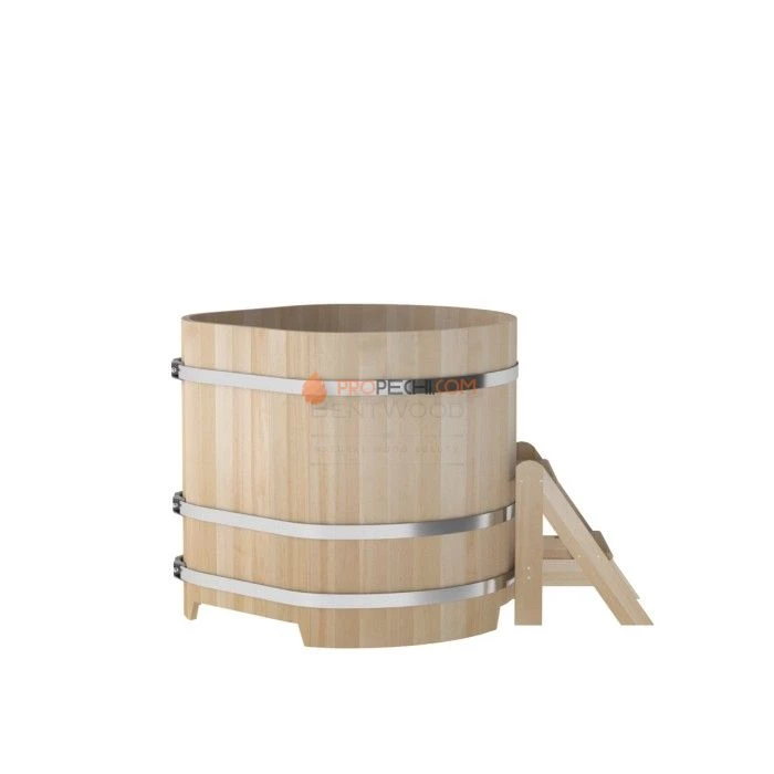 Купель BentWood угловая из кедра 1,10х1,10 премиум