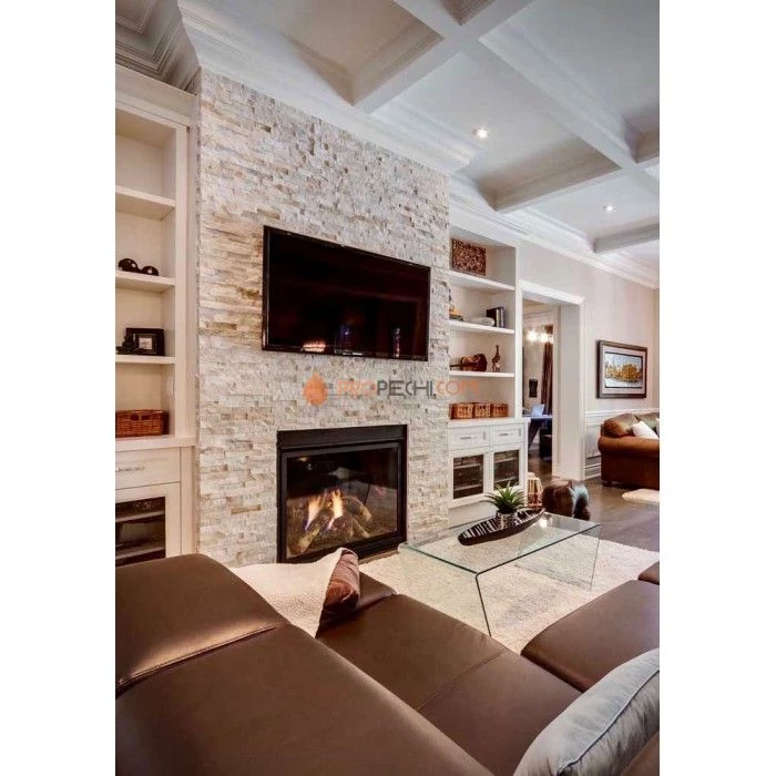 Панель Классик Сланец Бежевый (600х150мм) упак. (7шт/0,63м2)