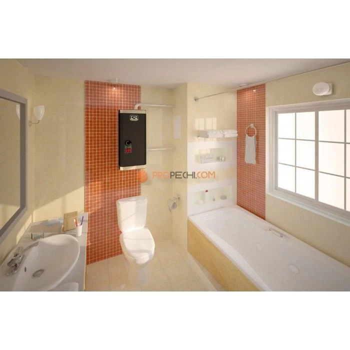 Электрический отопительный котел Теплодар Спутник-9 черный