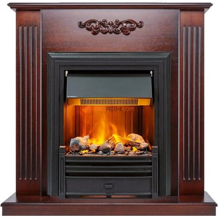 Каминокомплект Dimplex Lumsden - Махагон коричневый антик с очагом Brookline Black