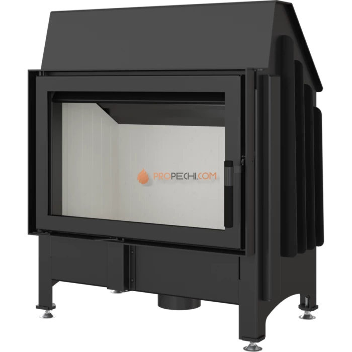 Каминная топка стальная Kratki Zibi/PF (12 кВт)