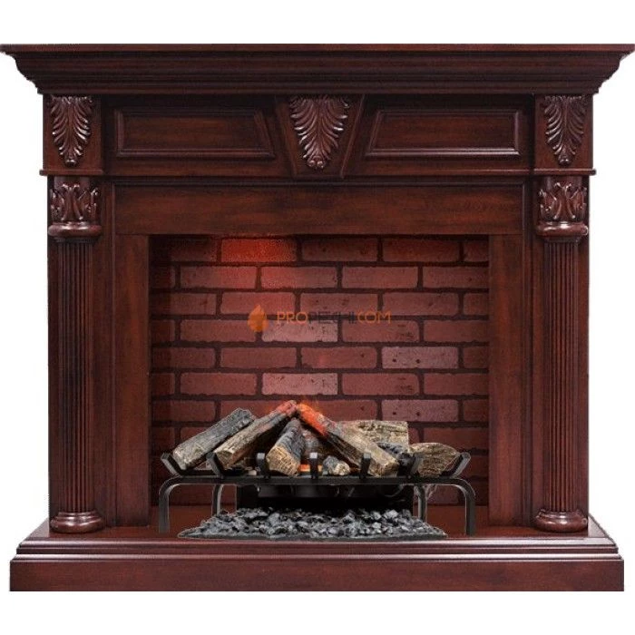 Каминокомплект Dimplex Sheffield - Темная вишня с очагом Silverton