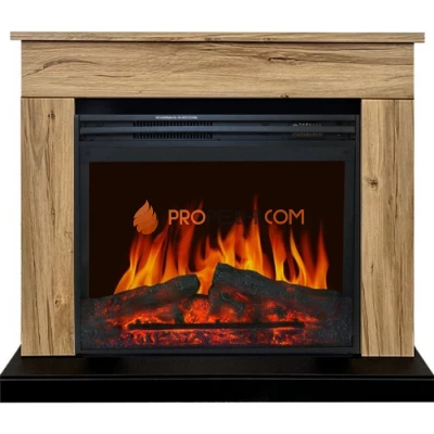 Каминокомплект Royal Flame Bergen (Разборный) - Дуб галифакс с очагом Jupiter FX New