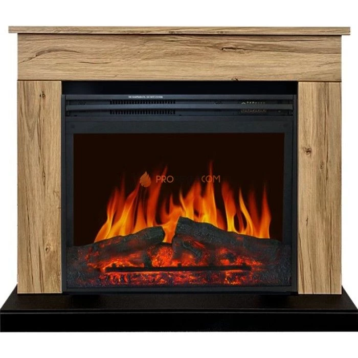 Каминокомплект Royal Flame Bergen (Разборный) - Дуб галифакс с очагом Jupiter FX New