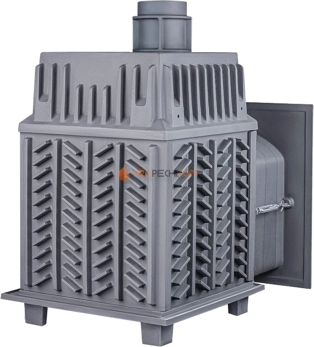 Чугунная банная печь Гефест Гром 50 П2
