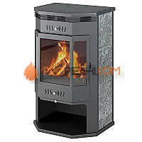 Печь-камин ASTON Призматик (пироксенит элит)