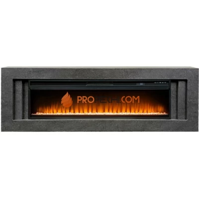 Каминокомплект Royal Flame Line 60 Dark Grey - Темный серый с очагом Vision 60 LED