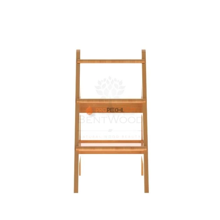 Лесенка BentWood для купели 3 ступени из натуральной лиственницы
