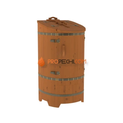 Фитобочка BentWood из кедра со скосом стандарт Коньяк