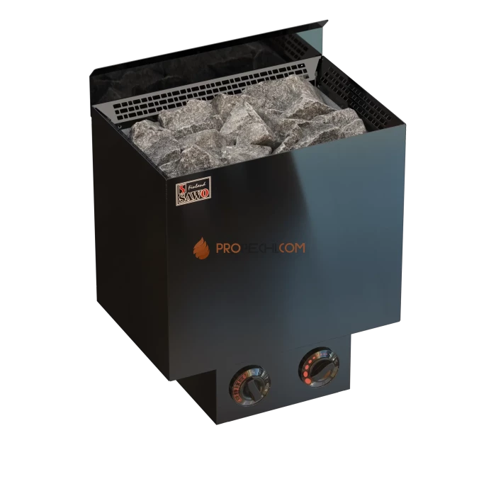 Электрическая печь SAWO NORDEX NRN-45NB-BL-Z-C 4.5 кВт (со встроенным пультом), черная