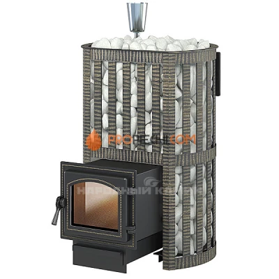 Печь для бани Везувий Ураган Ковка 12 (260)