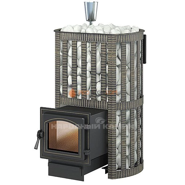 Печь для бани Везувий Ураган Ковка 12 (260)