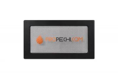 Вент.решетка 110х300 мм. черный